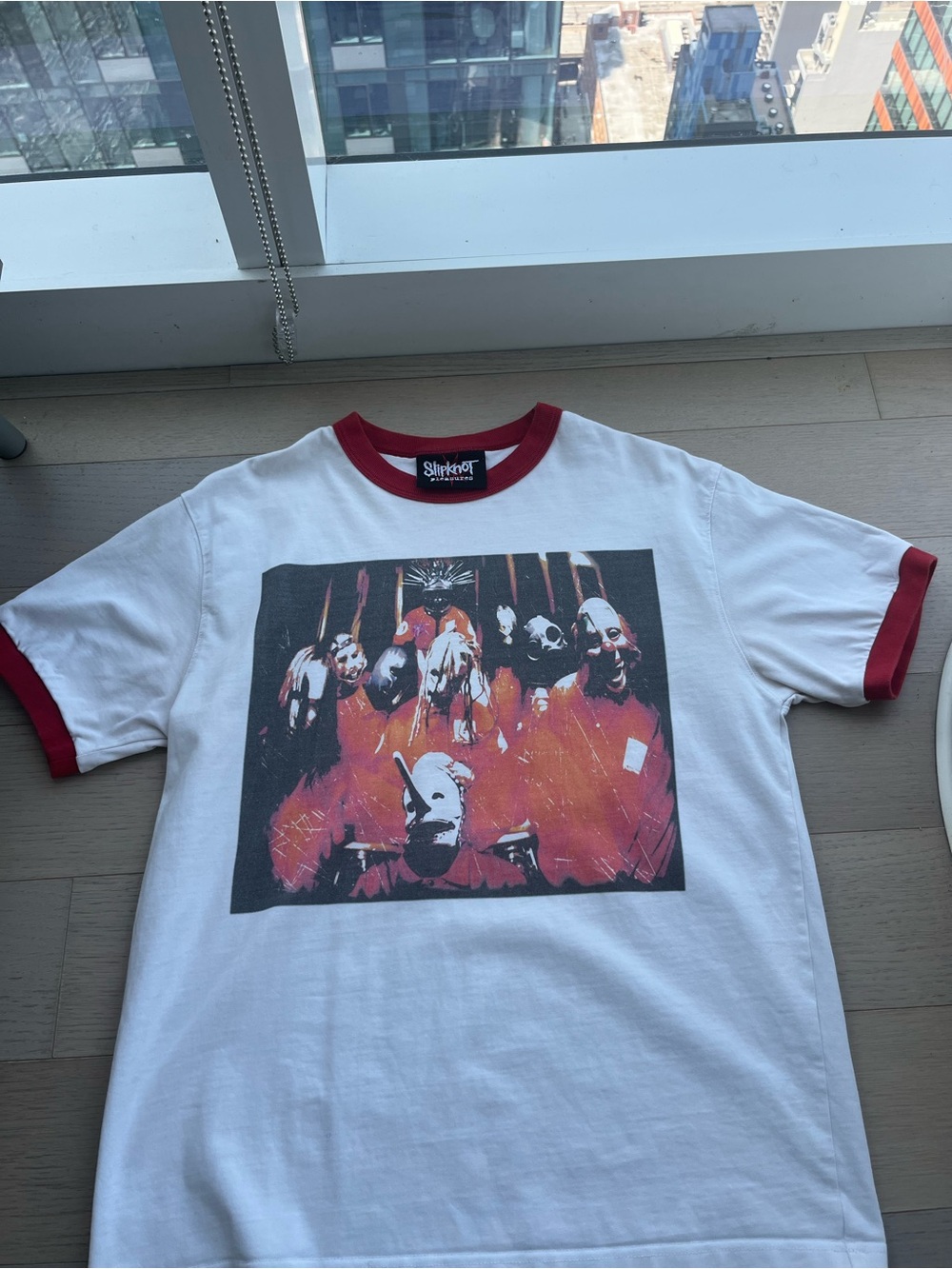 Slipknot x Pleasure Men’s T - self titled album